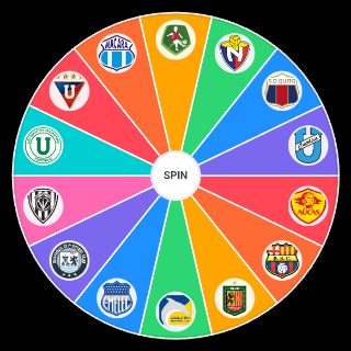 Spin the Wheel: MEJORES EQUIPOS ECUATORIANOS