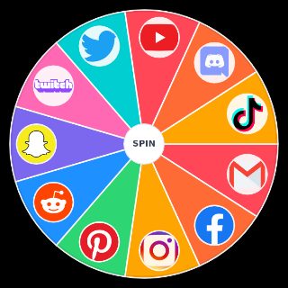 Social Media Platforms Random Picker