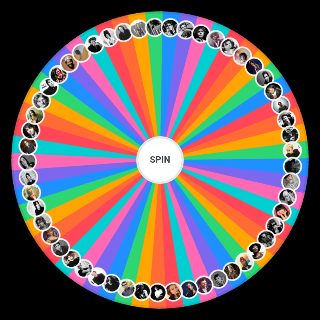 Random singers / songwriter Wheel