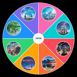 Spin the Wheel: Makoto Shinkai (All Movies)