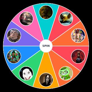 Random DEATH BATTLE: Chucky Potential Matchups Wheel