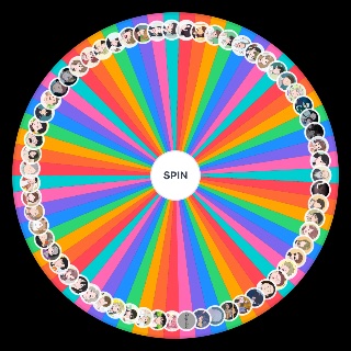 Random You And I Are Polar Opposites characters Wheel