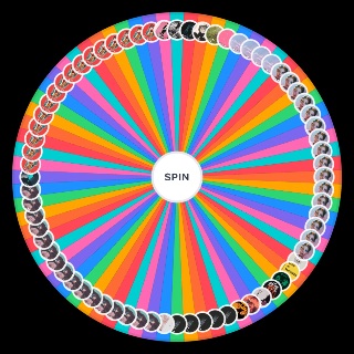 All Halsey Songs Wheel