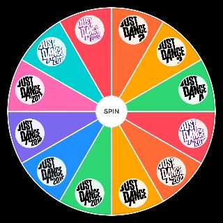 Random Just Dance Games Wheel