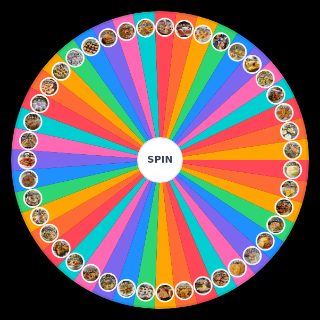Algerian Sweets Wheel