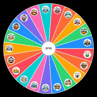 Spin the Wheel: All Power Ranger Seasons (as of 9/29/22)