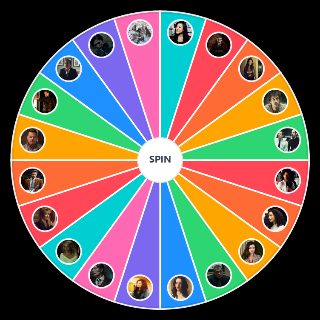 Random hannibal characters Wheel