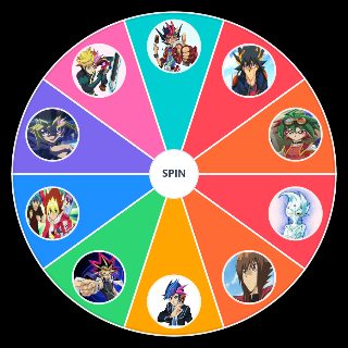 YuGiOh Protagonists Wheel