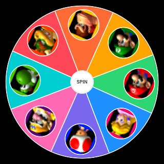 Spin the Wheel: Mario Kart 64 Characters