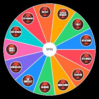 Random Twenty One Pilots Breach Wheel