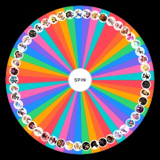 Random Video Game Waifu Wheel