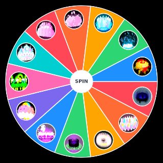 Random Royale High Halos Wheel
