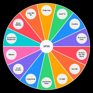 Random Juice WRLD Goodbye & Good Riddance Wheel