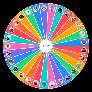 Random Películas románticas Wheel