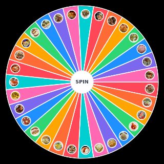 Random Comida Mexicana Félix Uriel Wheel