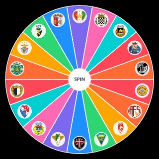 Random Liga Portugal Betclic 2024 Wheel