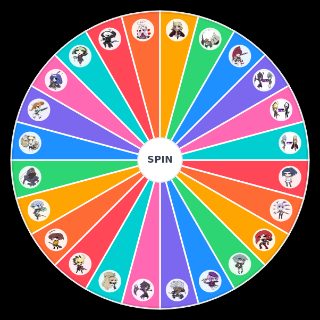 Spin the Wheel: UNICLR Character theme