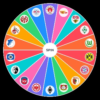 Random Bundesliga Prognose 25/26 Wheel