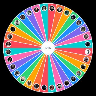 Horror Movie Killers Wheel