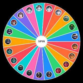 Random F1 2025 Drivers Championship Predictions Wheel