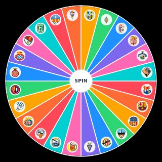 Equips del futbol català Wheel