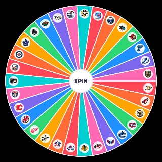 Random hockey team name Wheel
