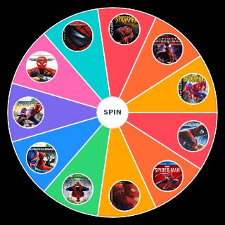 Spider man video games Random Picker