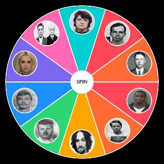 True Crime Mugshots Random Generator