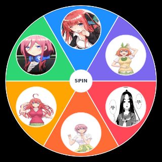 Spin the Wheel: Quintessential Quintuplets
