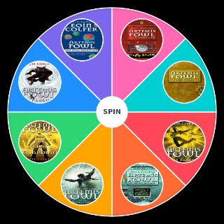 Artemis Fowl Books Wheel