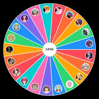 Spin the Wheel: Seven Deadly Sins Characters