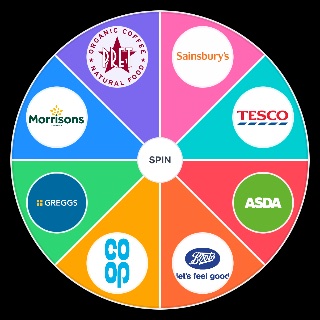 UK Meal Deals Wheel