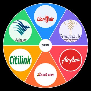Choose a Random Airline Indonesia