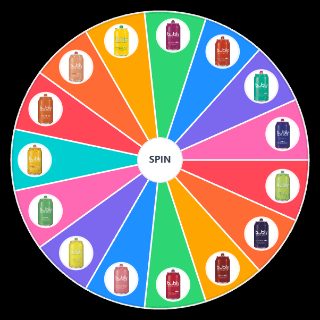 Bubly Flavors Wheel