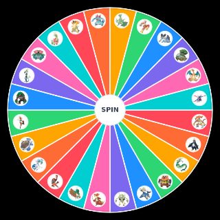 Random Pokemon Last evolution of starters Picker