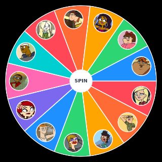 Random Total drama revenge of the island Wheel