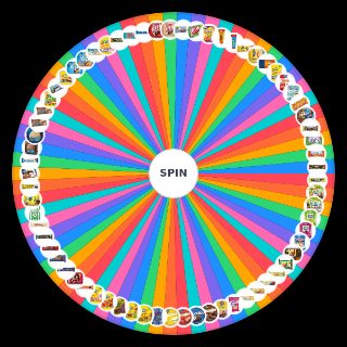 Random Czech Sweets Wheel
