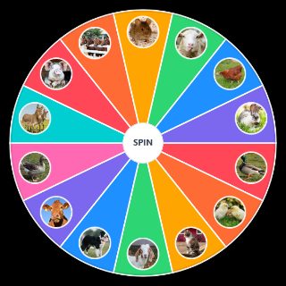 Classic Farm Animals Wheel