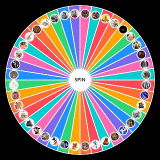 Random Rat tle Royale Wheel