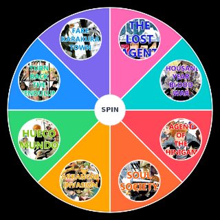 Bleach Story Arcs Random Generator