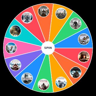 Assassin's Creed Games Wheel