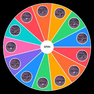 Random Tame Impala Currents Wheel