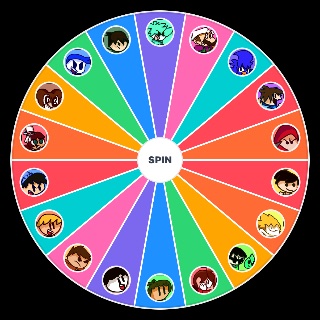 Super Scratch Smash Characters Wheel