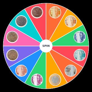 Pick a Random Notas de Real segunda família