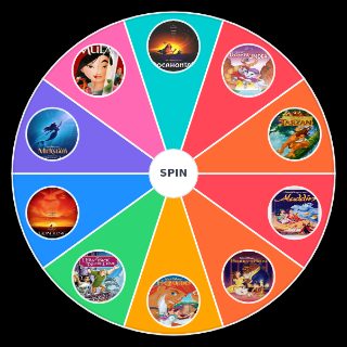 Disney renaissance movies Random Picker