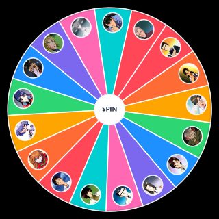 Evangelion Characters Wheel