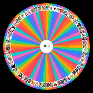 Random UK Cartoons 90s and early 00s Wheel