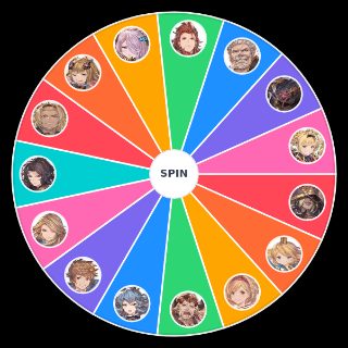 Spin the Wheel: Granblue Fantasy Versus Characters