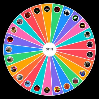 Random Roblox Forsaken Chase Themes (March 1st Update) Wheel