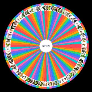 Random 100 bugs Wheel